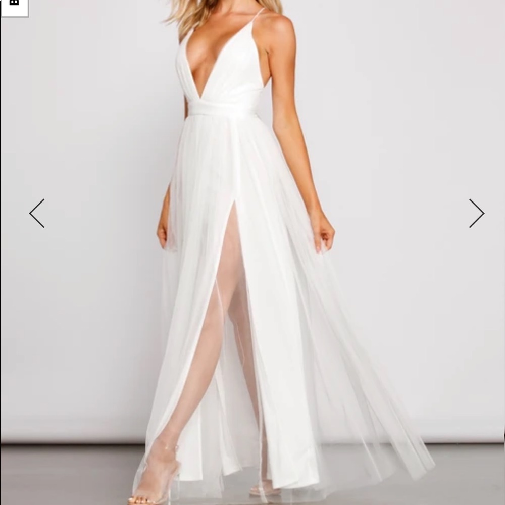 Luxxel White Maxi Dress